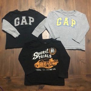 GAP long sleeve 3 years t shirts GUC